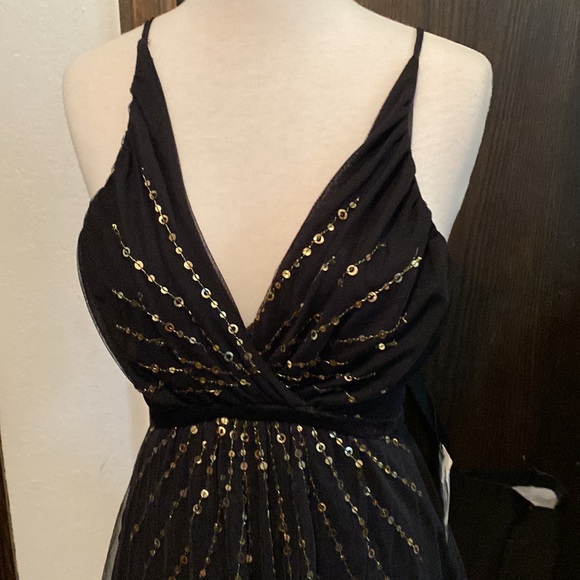 NWT Vivienne Tam netted Little Black Dress 1 - Picture 6 of 9